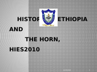 HISTORY OF ETHIOPIA AND THE HORN.pptx